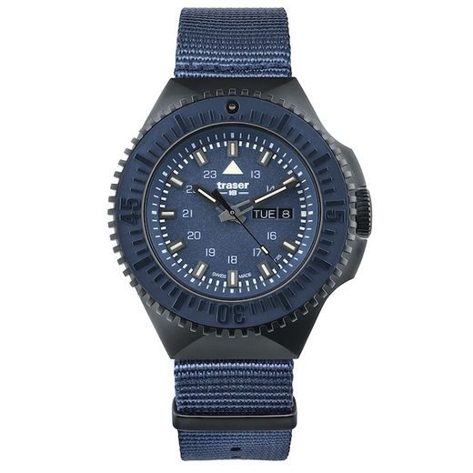 TRASER P69 BLACK STEALTH BLUE NATO - TACTICAL - ZNAČKY