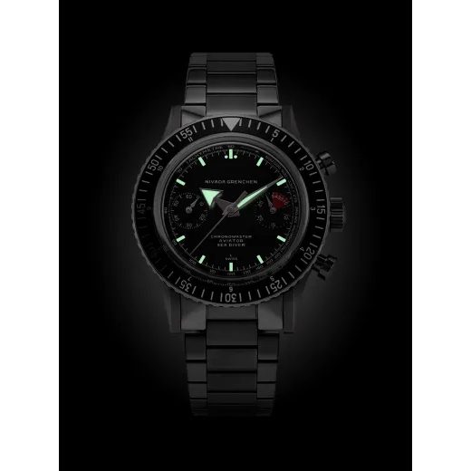 NIVADA GRENCHEN CHRONOMASTER BROAD ARROW - INTER. BEZEL - MANUAL - CHRONOMASTER - BRANDS