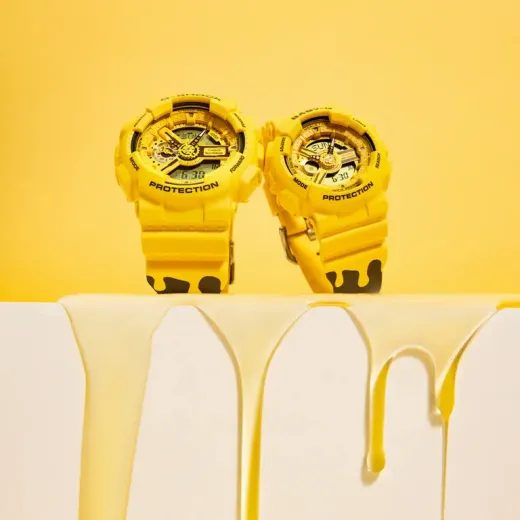 SET CASIO G-SHOCK SUMMER LOVER HONEY SERIES GA-110SLC-9AER A BA-110XSLC-9AER - WATCHES FOR COUPLES - WATCHES