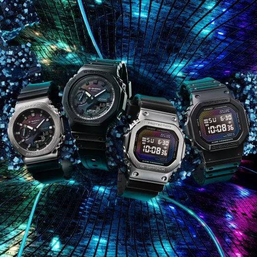 CASIO G-SHOCK GA-2100RW-1AER RAINBOW BRICK WALL SERIES - CASIOAK - BRANDS