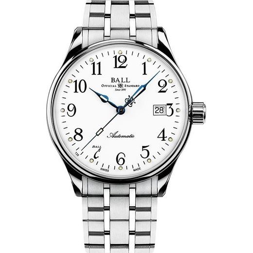 BALL TRAINMASTER STANDARD TIME 135 ANNIVERSARY LIMITED EDITION NM3288D-SJ-WH - BALL - ZNAČKY