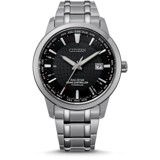 CITIZEN ELEGANT WORLDTIME RADIO CONTROLLED TITANIUM CB0190-84E - CITIZEN - ZNAČKY