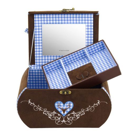 JEWELLERY BOX FRIEDRICH LEDERWAREN BAVARIA 23327-5 - JEWELLERY BOXES - ACCESSORIES