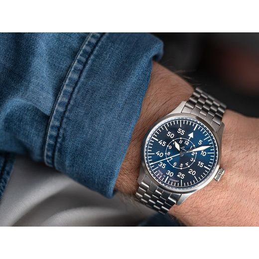LACO FLIEGER KARLSRUHE PRO BLAU 43 HANDWINDING - FLIEGER PRO - BRANDS