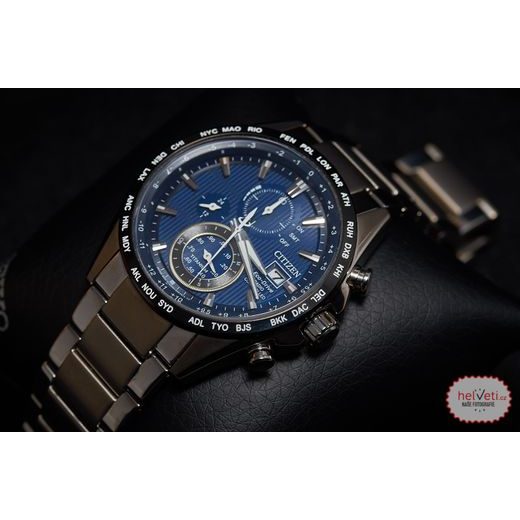 CITIZEN RADIO CONTROLLED CHRONO TITANIUM AT8154-82L - CITIZEN - ZNAČKY