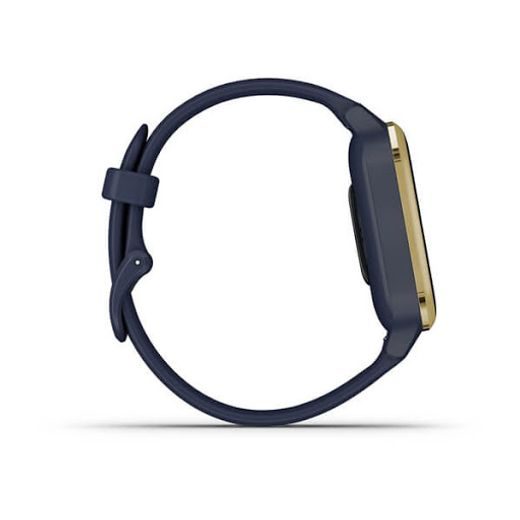 GARMIN VENU SQ MUSIC, LIGHTGOLD/BLUE BAND 010-02426-12 - GARMIN - BRANDS