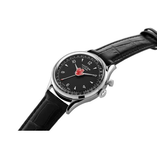 VULCAIN CRICKET SALUTE 39 MM RED - CRICKET SALUTE - ZNAČKY