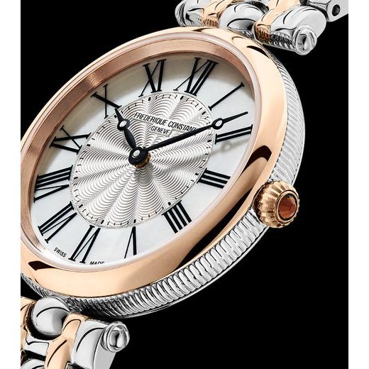 FREDERIQUE CONSTANT CLASSICS ART DECO ROUND QUARTZ FC-200MPW2AR2B - CLASSICS LADIES - ZNAČKY