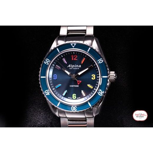 ALPINA COMTESSE SPORT QUARTZ RAINBOW LIMITED EDITION AL-235NRB3C6B - COMTESSE - BRANDS