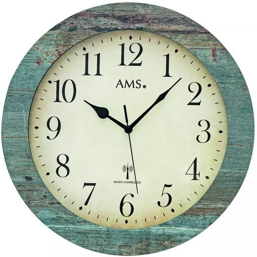 HODINY AMS DESIGN RADIO CONTROLLED 5562 - NÁSTĚNNÉ HODINY - OSTATNÍ