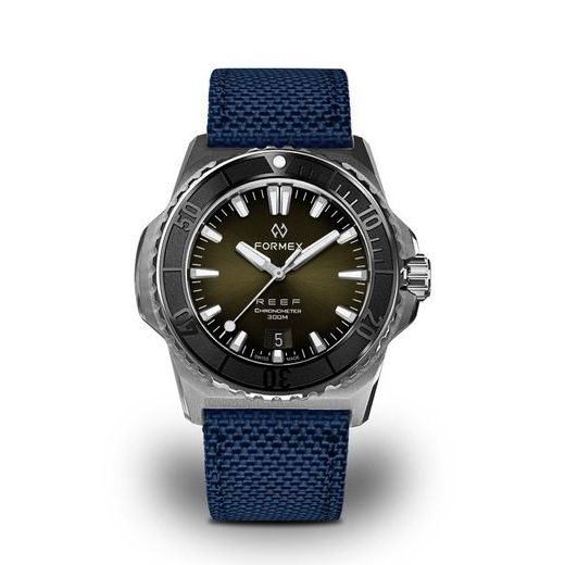 FORMEX REEF 39,5 AUTOMATIC CHRONOMETER GREEN DIAL - REEF - BRANDS