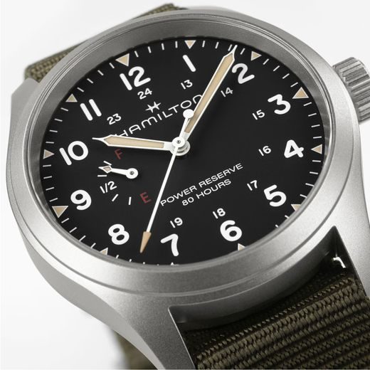 HAMILTON KHAKI FIELD MECHANICAL POWER RESERVE H69509930 - KHAKI FIELD - BRANDS