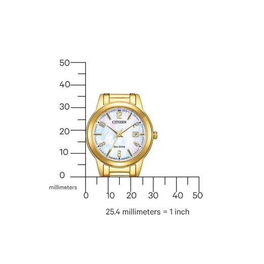 CITIZEN ECO-DRIVE ELEGANCE LADIES FE1242-78D - ELEGANT - BRANDS