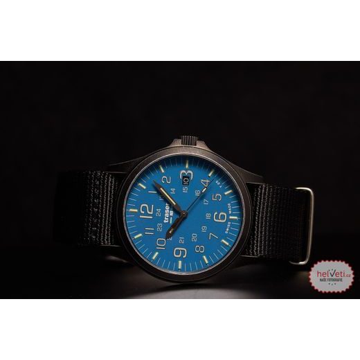 TRASER P67 OFFICER PRO GUNMETAL SKYBLUE NATO - HERITAGE - BRANDS