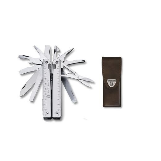 KLEŠTĚ VICTORINOX SWISS TOOL X V KOŽENÉM POUZDŘE 3.0327.LB1 - PLIERS AND MULTITOOLS - ACCESSORIES