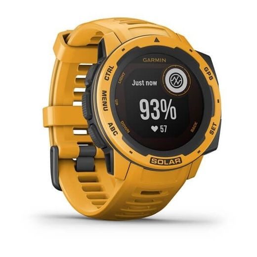 GARMIN INSTINCT SOLAR YELLOW OPTIC 010-02293-09 - GARMIN - ZNAČKY