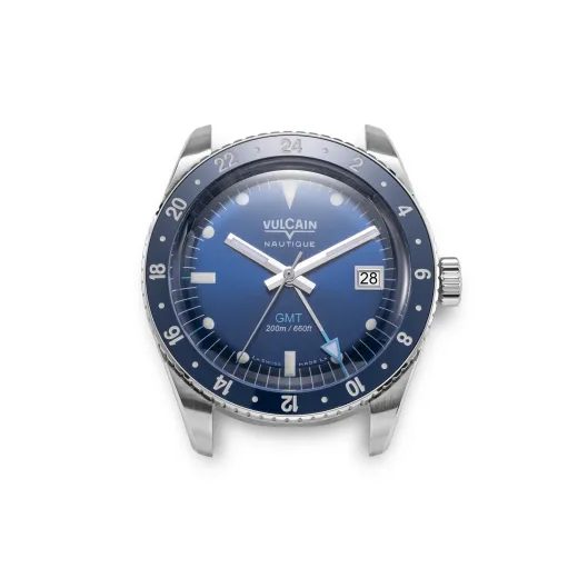 VULCAIN SKINDIVER GMT - BLUE - SKINDIVER NAUTIQUE - BRANDS