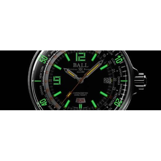 BALL ENGINEER MASTER II DIVER WORLDTIME LIMITED EDITION COSC DG2232A-PC-BK - ENGINEER MASTER II - BRANDS