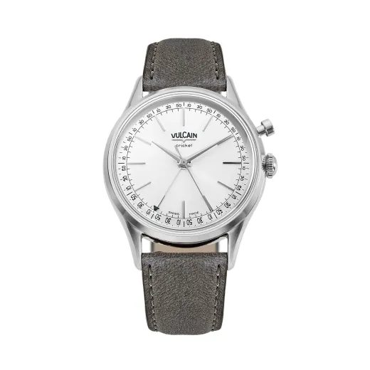 VULCAIN CRICKET PRESIDENT 39 MM - SILVER - CRICKET PRESIDENT - BRANDS