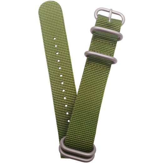 NATO ZULU STRAP GREEN 24 MM - STRAPS - ACCESSORIES