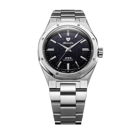 NIVADA GRENCHEN F77 SST DARK BLUE AVENTURINE MK2 - 38 MM - F77 - ZNAČKY