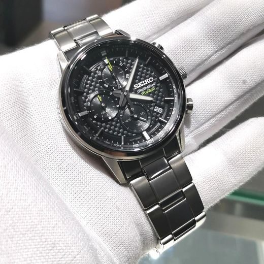 SEIKO QUARTZ TITANIUM CHRONOGRAPH SSB389P1 - CHRONOGRAF - ZNAČKY