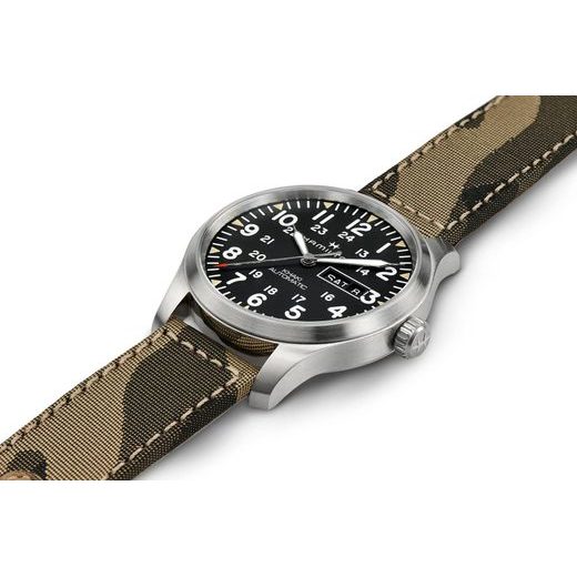 HAMILTON KHAKI FIELD DAY DATE AUTO H70535031 - KHAKI FIELD - ZNAČKY