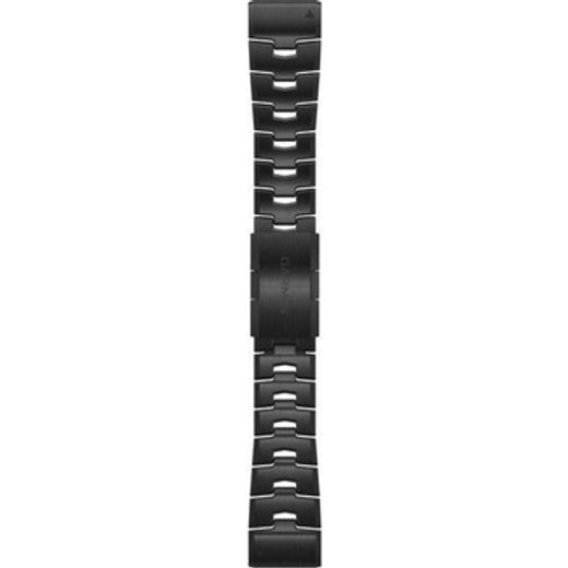 ŘEMÍNEK GARMIN QUICKFIT® 26 ODVĚTRÁVANÝ TITANOVÝ NÁRAMEK CARBON GREY DLC 010-12864-09 - STRAPS - ACCESSORIES