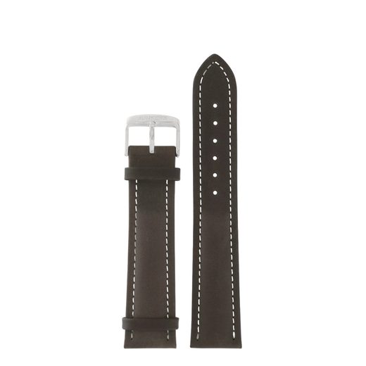 LEATHER STRAP JUNKERS XL 22MM - BROWN - STRAPS - ACCESSORIES