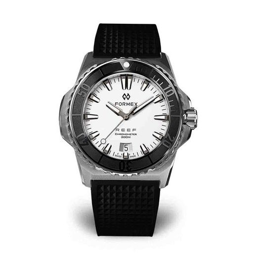 FORMEX REEF 39,5 AUTOMATIC CHRONOMETER WHITE DIAL - REEF - BRANDS