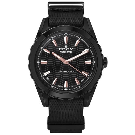 EDOX GRAND OCEAN AUTOMATIC 80140-37NAN-NIR - GRAND OCEAN - ZNAČKY