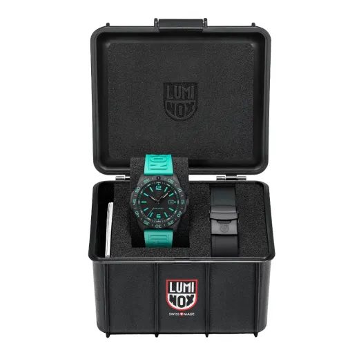 LUMINOX PACIFIC DIVER 3120 TRANSFORMATIVE TEAL EDIȚIE LIMITATĂ XS.3124.N.SET - SEA - MĂRCI