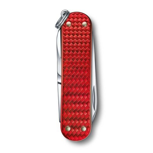 NŮŽ VICTORINOX CLASSIC PRECIOUS ALOX ICONIC RED 0.6221.401G - POCKET KNIVES - ACCESSORIES