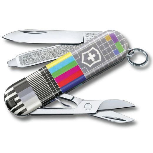 NŮŽ VICTORINOX CLASSIC LIMITED EDITION 2021 RETRO TV - NOŽE A NÁSTROJE - OSTATNÍ