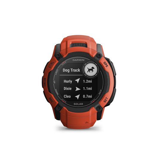 GARMIN INSTINCT® 2X SOLAR FLAME RED 010-02805-01 - INSTINCT 2X SOLAR - BRANDS