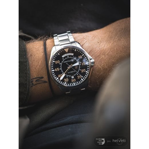 Hamilton pilot automatic sales day and date interstellar