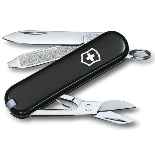 NŮŽ VICTORINOX CLASSIC SD BLACK - KAPESNÍ NOŽE - OSTATNÍ