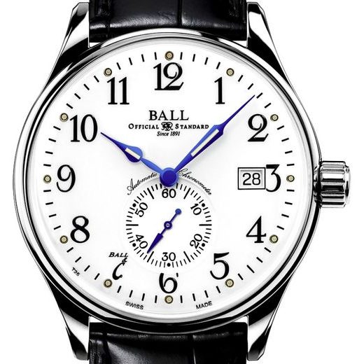 BALL TRAINMASTER STANDARD TIME COSC NM3888D-LL1CJ-WH - TRAINMASTER - ZNAČKY