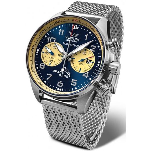 VOSTOK EUROPE SPACE RACE CHRONO LINE 6S21-325A667B - SPACE RACE - ZNAČKY