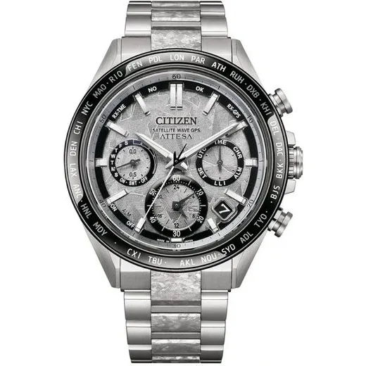 CITIZEN ATTESA SATELLITE WAVE GPS LIMITED EDITION CC4076-65A - SUPER TITANIUM - ZNAČKY