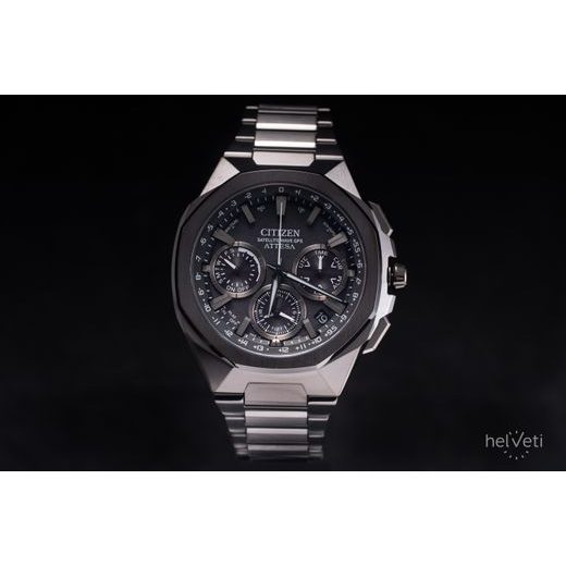 CITIZEN ATTESA SPACESHIP SATELLITE WAVE GPS CC4105-69E - SUPER TITANIUM - ZNAČKY