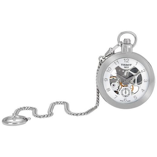 TISSOT POCKET MECHANICAL SKELETON T853.405.19.412.00 - TISSOT - ZNAČKY