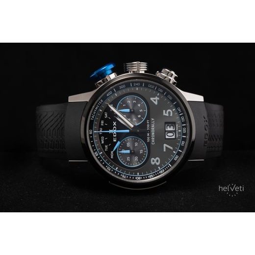 EDOX CHRONORALLY QUARTZ CHRONOGRAPH 38003-TINBU-GNBU - CHRONORALLY - ZNAČKY