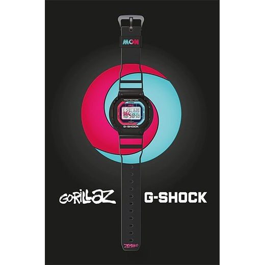 CASIO G-SHOCK GW-B5600GZ-1ER GORILLAZ LIMITED EDITION - CASIO - ZNAČKY