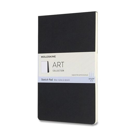 SKICÁŘ MOLESKINE SKETCHPAD - MĚKKÉ DESKY - L - ČISTÝ 1331/4037101 - DIARIES AND NOTEBOOKS - ACCESSORIES