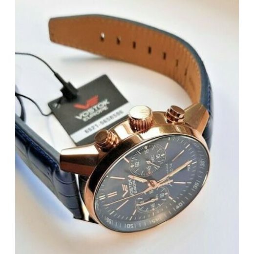 VOSTOK EUROPE GAZ-14 LIMOUZINE CHRONO TRITIUM 6S21/565B596 - GAZ-14 LIMOUSINE - ZNAČKY