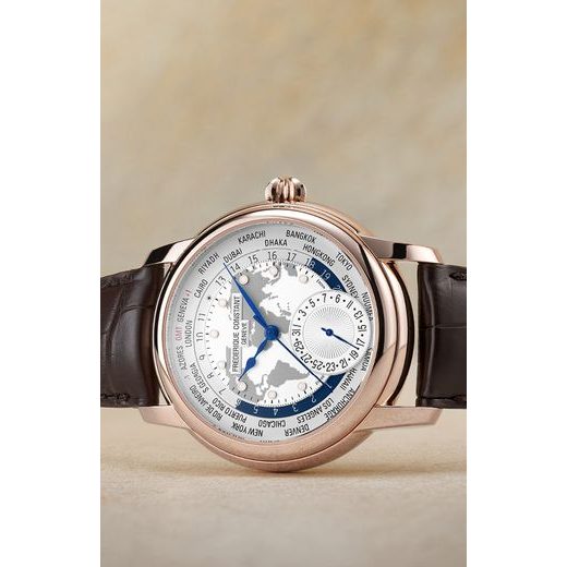 FREDERIQUE CONSTANT MANUFACTURE CLASSIC WORLDTIMER AUTOMATIC FC-718WM4H4 - MANUFACTURE - BRANDS