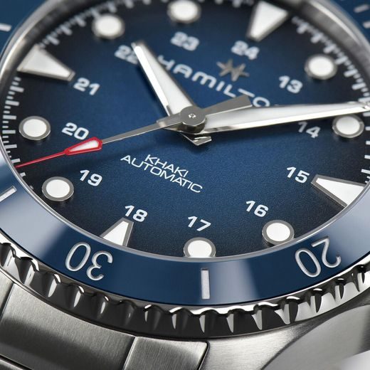 HAMILTON KHAKI NAVY SCUBA AUTO H82505140 - KHAKI NAVY - BRANDS