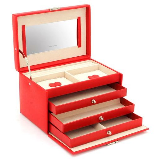JEWELLERY BOX FRIEDRECH LEDERWAREN JOLIE 2.0 23256-40 - JEWELLERY BOXES - ACCESSORIES