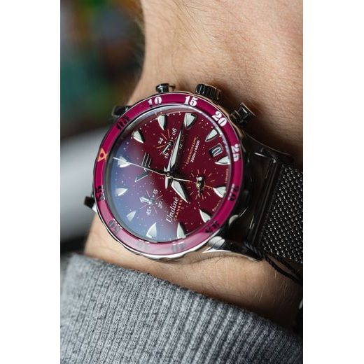 VOSTOK EUROPE UNDINE CRANBERRY VK68-515A774B - UNDINÉ - BRANDS